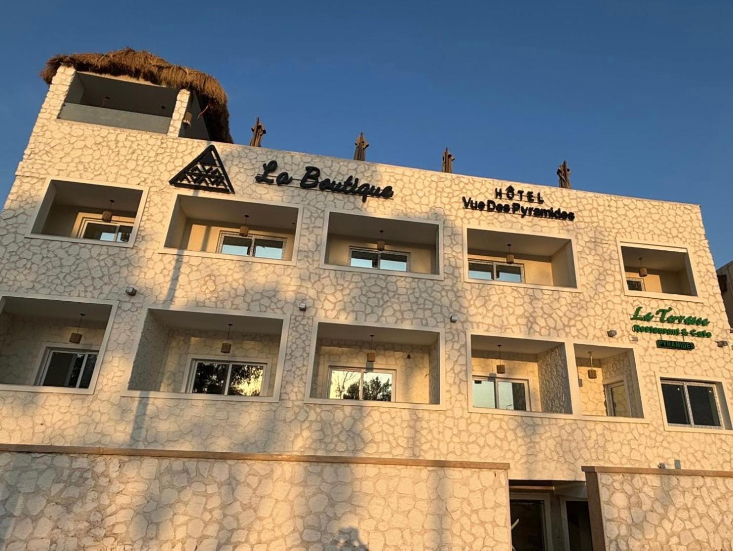 La Boutique Hotel - Vue Des Pyramides Kafret el-Gabal Buitenkant foto