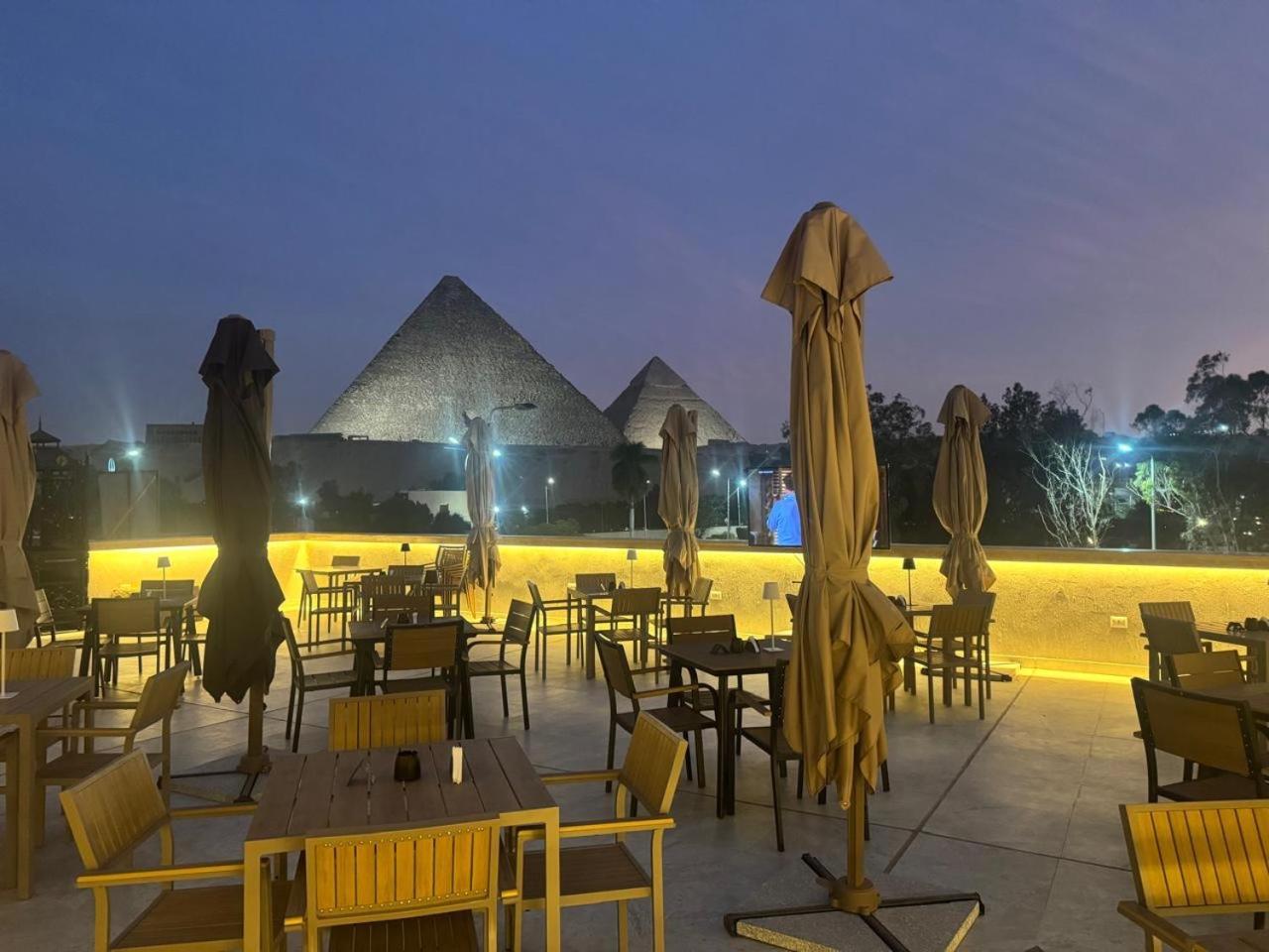 La Boutique Hotel - Vue Des Pyramides Kafret el-Gabal Buitenkant foto