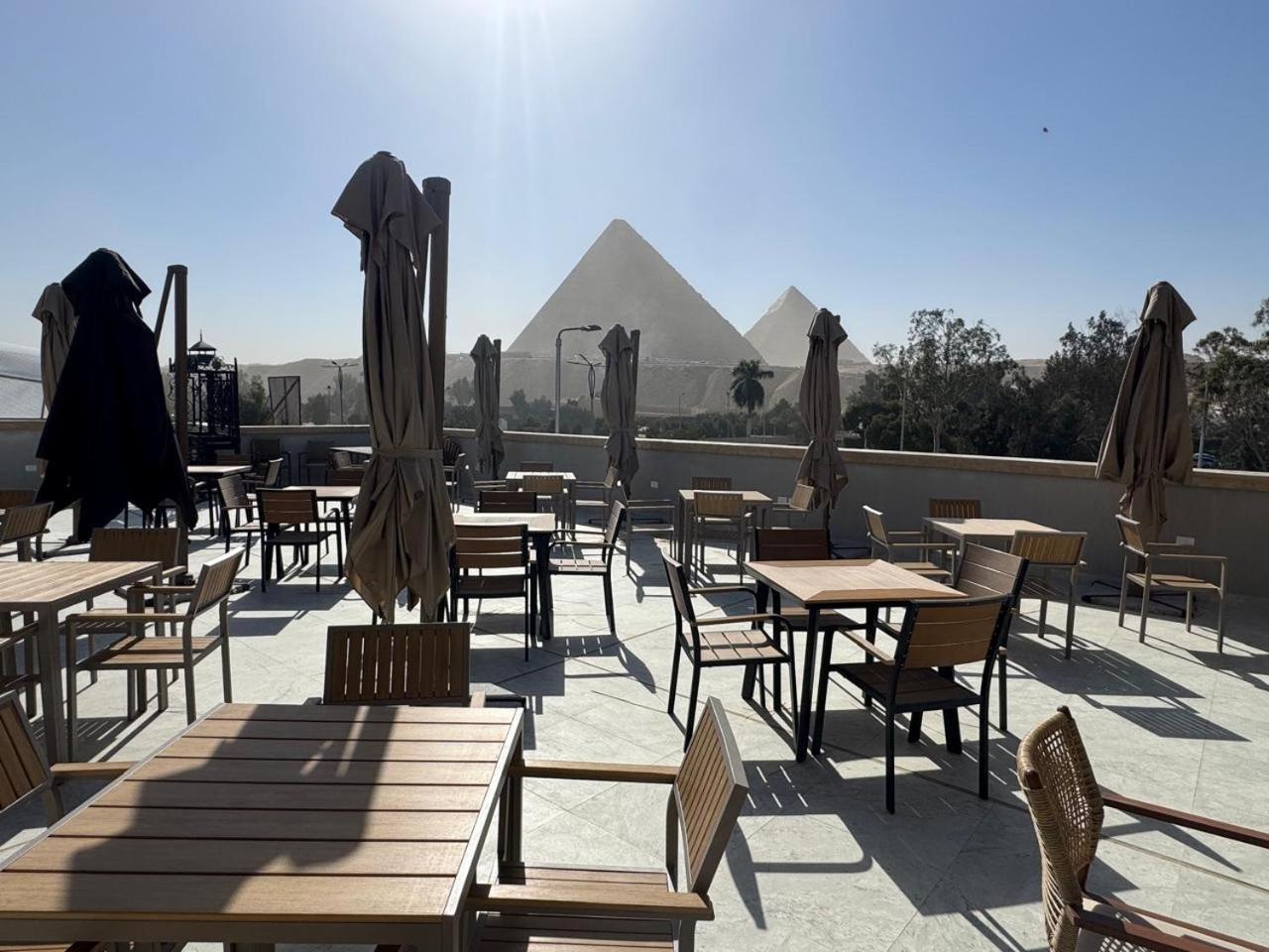 La Boutique Hotel - Vue Des Pyramides Kafret el-Gabal Buitenkant foto