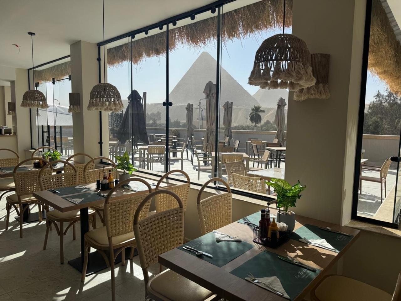 La Boutique Hotel - Vue Des Pyramides Kafret el-Gabal Buitenkant foto