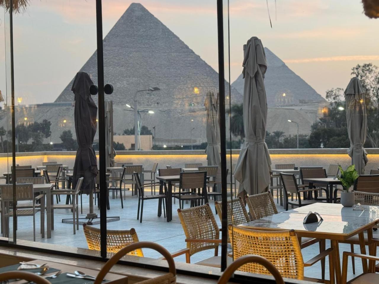 La Boutique Hotel - Vue Des Pyramides Kafret el-Gabal Buitenkant foto