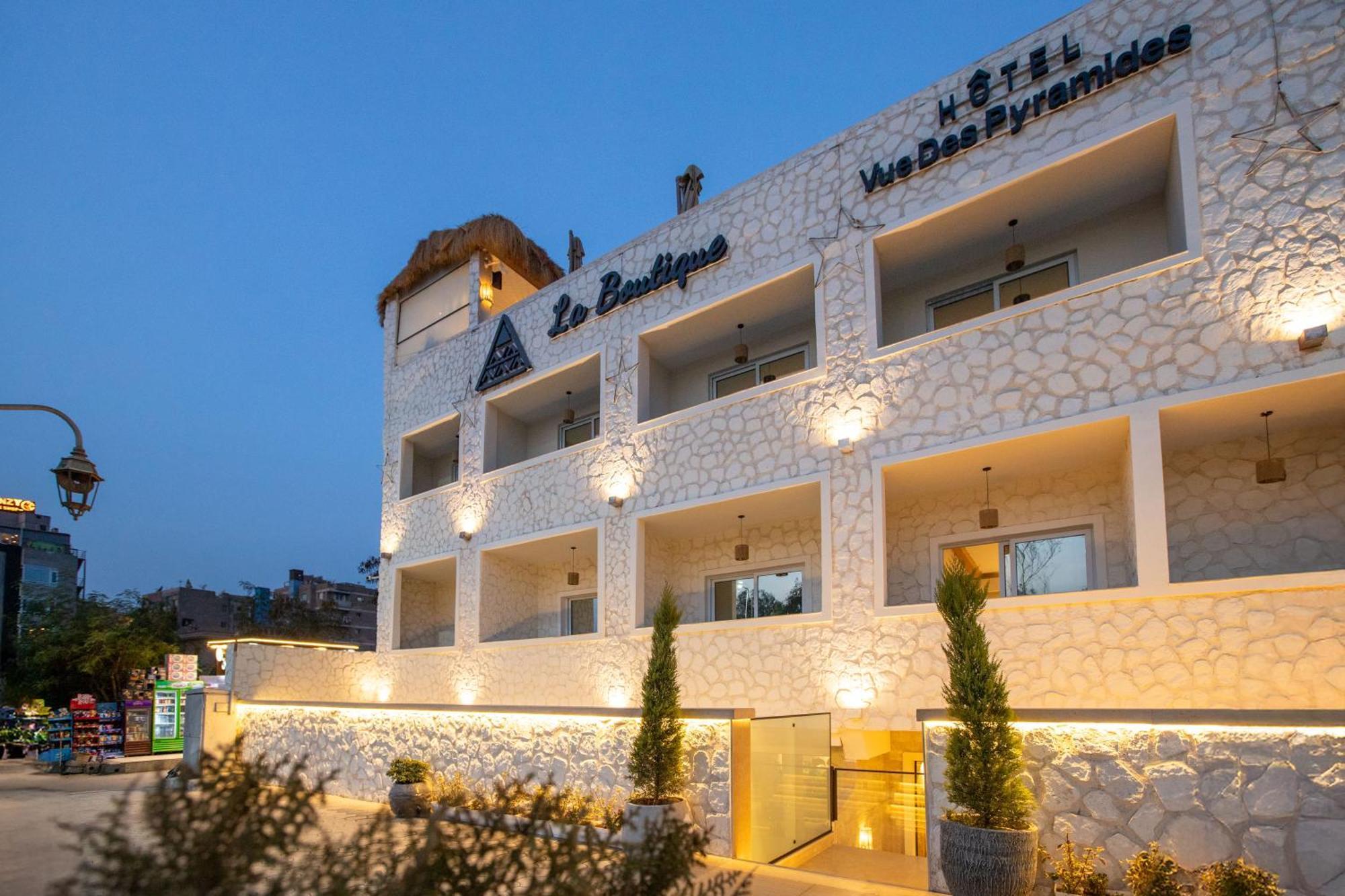 La Boutique Hotel - Vue Des Pyramides Kafret el-Gabal Buitenkant foto