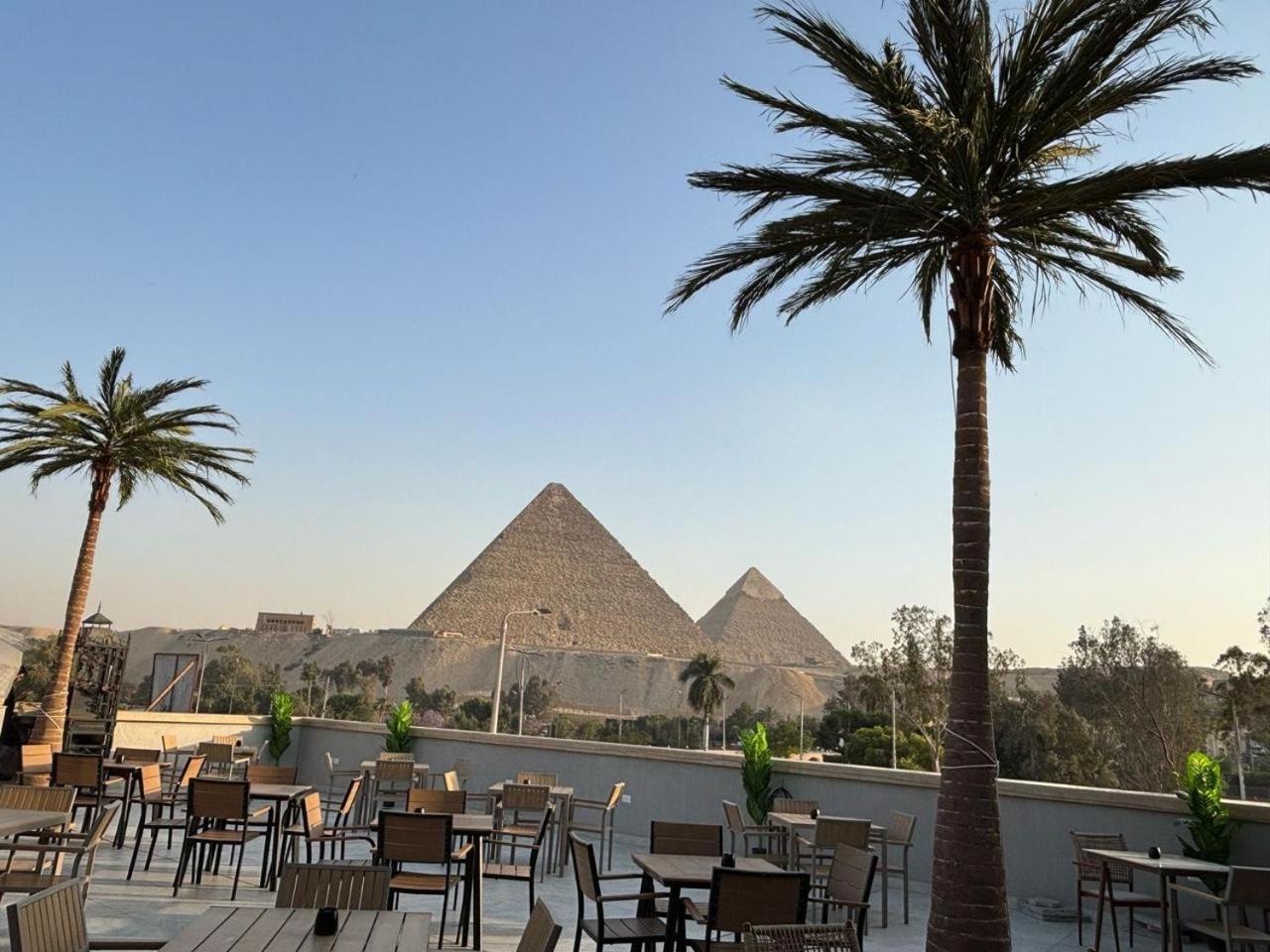 La Boutique Hotel - Vue Des Pyramides Kafret el-Gabal Buitenkant foto