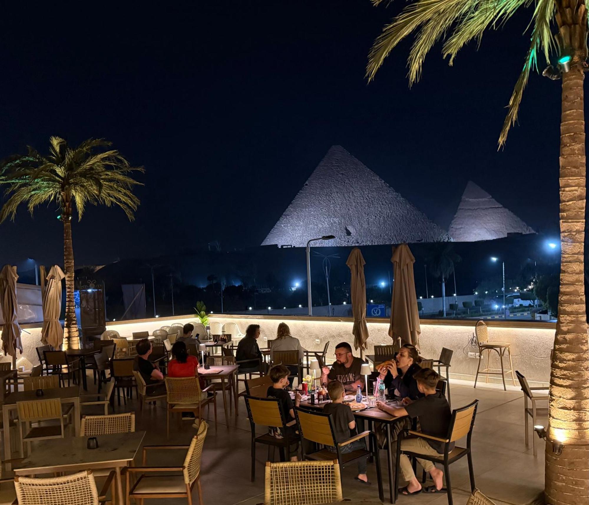 La Boutique Hotel - Vue Des Pyramides Kafret el-Gabal Buitenkant foto