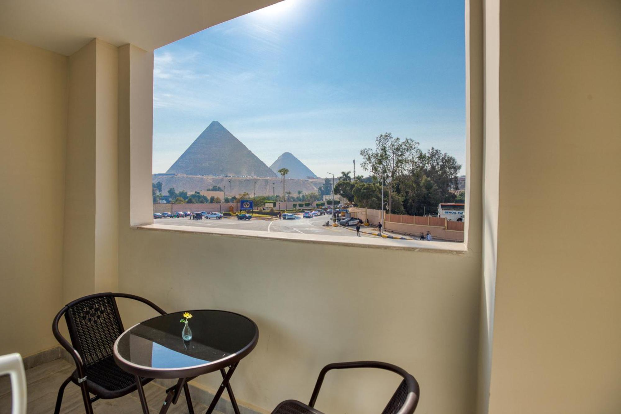 La Boutique Hotel - Vue Des Pyramides Kafret el-Gabal Buitenkant foto